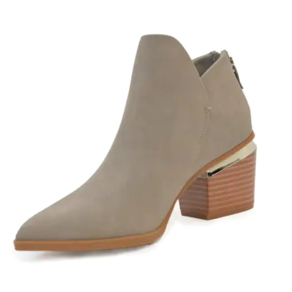 Westerm Gray Ankle Boots Sz 9
